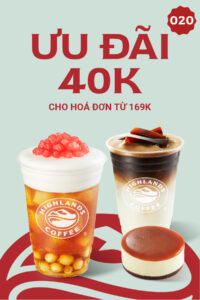 GIẢM 40.000Đ CHO HOÁ ĐƠN TỪ 169.000Đ