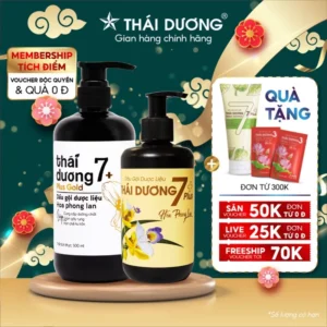 Dầu gội dược liệu Thái Dương 7 Plus