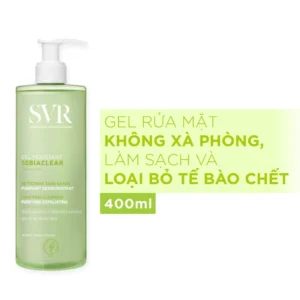 REVIEW SỮA RỬA MẶT SVR: LÀM SẠCH NHẸ, HỢP DA DẦU MỤN