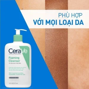 SRM CERAVE CHO DA DẦU