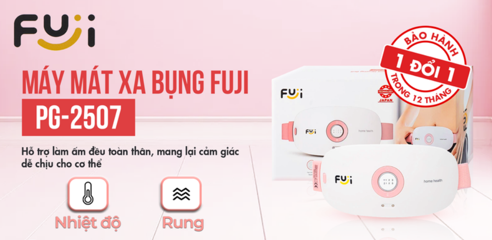 Bí mật ẩn sau máy mát xa bụng Fuji PG-2507