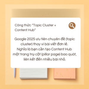 Công thức “Topic Cluster + Content Hub”